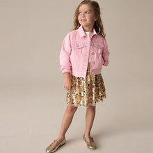 Load image into Gallery viewer, Pink Western 100% Cotton Jacket (3-12yrs)
