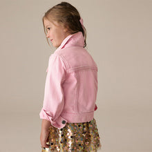 Load image into Gallery viewer, Pink Western 100% Cotton Jacket (3-12yrs)
