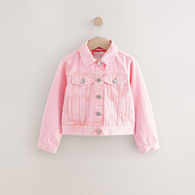 Load image into Gallery viewer, Pink Western 100% Cotton Jacket (3-12yrs)
