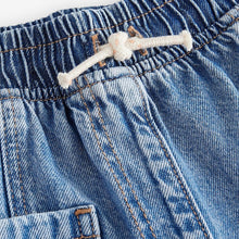 Load image into Gallery viewer, Mid Blue Denim Barrel 100% Cotton Jeans (3mths-6yrs)
