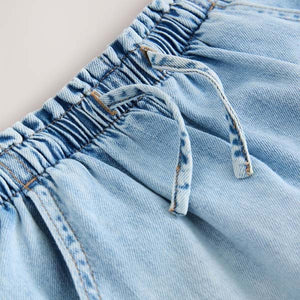 Light Blue Denim Shorts (3-12yrs)