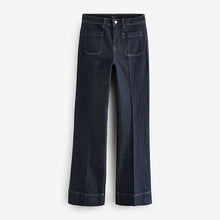 Load image into Gallery viewer, Rinse Patch Pocket Wide Leg Jeans
