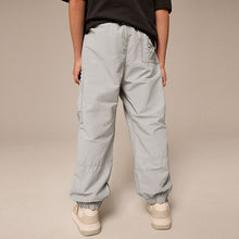 Load image into Gallery viewer, Grey Cargo Zip Pocket Trousers (5-12yrs)
