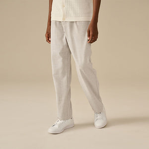 Grey Smart Pull-On Trousers