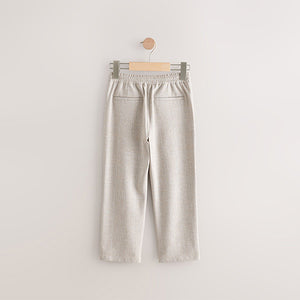 Grey Smart Pull-On Trousers