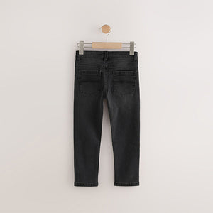 Washed Black Skinny Fit Stretch Jeans