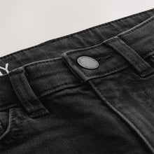Load image into Gallery viewer, Washed Black Skinny Fit Stretch Jeans
