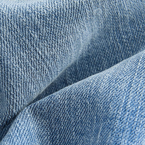 Mid Blue Regular Fit Stretch Jeans