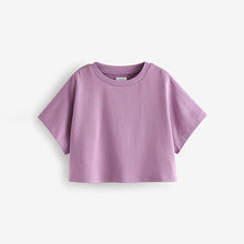 Load image into Gallery viewer, Purple Boxy T-Shirt (3-12yrs)
