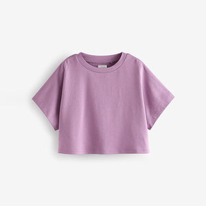 Purple Boxy T-Shirt (3-12yrs)