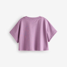 Load image into Gallery viewer, Purple Boxy T-Shirt (3-12yrs)
