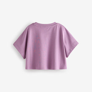Purple Boxy T-Shirt (3-12yrs)