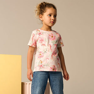 Pink Unicorn T-Shirt (3-12yrs)