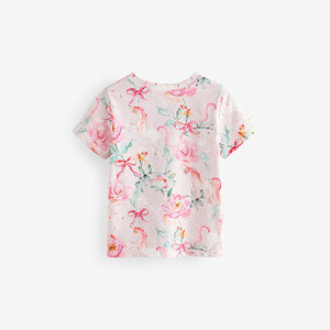 Pink Unicorn T-Shirt (3-12yrs)
