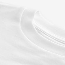 Load image into Gallery viewer, White Boxy T-Shirt (3-12yrs)

