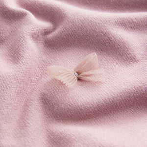 Lilac Purple Boxy Bows T-Shirt (3-12yrs)