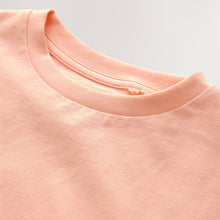Load image into Gallery viewer, Orange Lace Frill Hem T-Shirt (3-12yrs)
