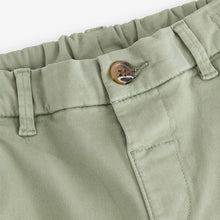 Load image into Gallery viewer, Sage Green Stretch Chino Trousers (3mths-6yrs)
