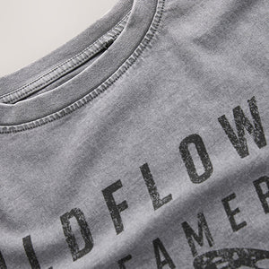 Charcoal Grey Oversized Graphic Print T-Shirt (3-12yrs)