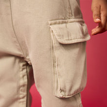 Load image into Gallery viewer, Stone Cargo 100% Cotton Dungarees (3mths-6yrs)
