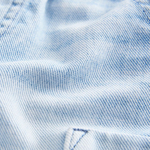 Light Blue Denim Cargo Jeans