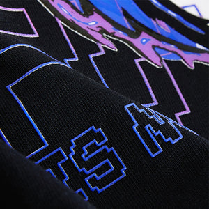 Black Gorilla Relaxed Fit Short Sleeve Graphic Print T-Shirt