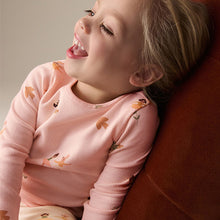 Load image into Gallery viewer, Pink Fairy Rib Long Sleeve T-Shirt (3mths-6yrs)
