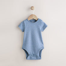 Load image into Gallery viewer, Blue Nautical Jersey 100% Cotton Dungaree and Bodysuit Baby Set (0mths-18mth)
