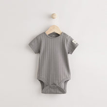 Load image into Gallery viewer, Mono Elephant Jersey 100% Cotton Dungaree and Bodysuit Baby Set (0mths-18mth)
