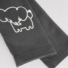 Load image into Gallery viewer, Mono Elephant Baby Top And Leggings Set

