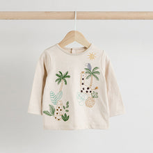 Load image into Gallery viewer, Neutral Safari Baby T Shirt and Legging Set (0mths-18mth)
