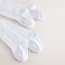 Load image into Gallery viewer, White Pelerine Baby Tights 2 Pack (0mths-2yrs)
