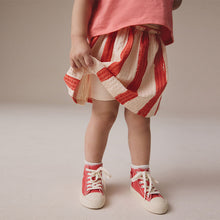 Load image into Gallery viewer, Cherry Pink Short Sleeve Skirt Set (3mths-6yrs)
