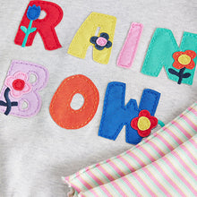 Load image into Gallery viewer, Grey Sweatshirt and Flare Leggings Set (3mths-6yrs)

