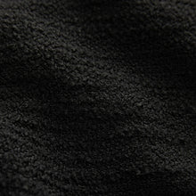 Load image into Gallery viewer, Black Boucle Short Sleeve Mini Dress
