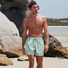 Load image into Gallery viewer, Sage Green Essential Swim Shorts
