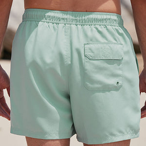 Sage Green Essential Swim Shorts