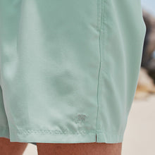 Load image into Gallery viewer, Sage Green Essential Swim Shorts
