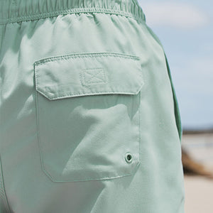 Sage Green Essential Swim Shorts