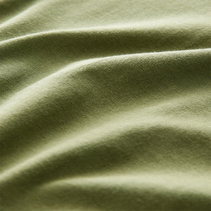Olive Green Cap Sleeve T-Shirt Top