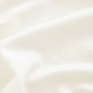 White Oversized Relaxed Fit Boxy Heavyweight Crew Neck T-Shirt