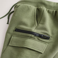 Load image into Gallery viewer, Ecru Monster Truck Back Print Sweatshirt and Utility Joggers
