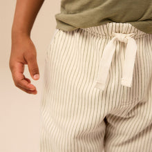 Load image into Gallery viewer, Ecru Off White Patterned Jersey 100% Cotton Joggers
