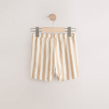 Load image into Gallery viewer, Stone and White Jersey Shorts
