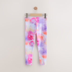 Pink Rainbow Swirl Leggings (3-12yrs)
