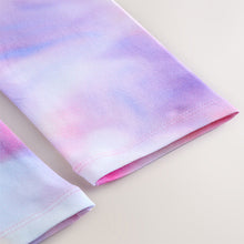 Load image into Gallery viewer, Pink Rainbow Swirl Leggings (3-12yrs)
