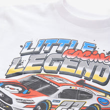 Load image into Gallery viewer, White Racecar Short Sleeve Transport T-Shirt
