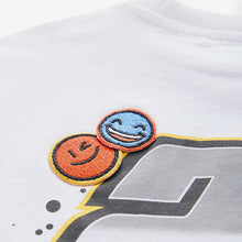 Load image into Gallery viewer, White Racecar Short Sleeve Transport T-Shirt

