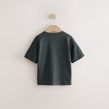 Load image into Gallery viewer, Black Awesome Simple Short Sleeve T-Shirt (3mths-6yrs)
