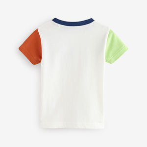 White Short Sleeve Transport T-Shirt